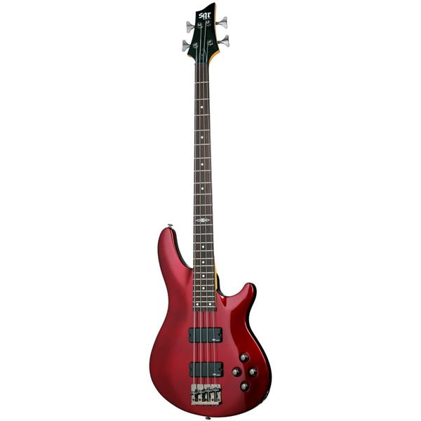 SCHECTER C4 BASS SGR RED - Guitars-Basses στο Pegasus Music Store