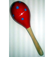 Ξύλινη μαράκα 20cm σε διάφορα χρώματα. |  Μουσικά όργανα για παιδιά στο Pegasus Music Store