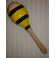 Ξύλινη μαράκα 20cm σε διάφορα χρώματα. |  Μουσικά όργανα για παιδιά στο Pegasus Music Store