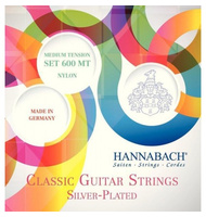 Χορδές κλασικής κιθάρας HANNABACH  SILVER PLATED MT600 |  Classical guitar strings στο Pegasus Music Store