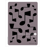 MUSIC NOTEBOOK: A4 (50/10). |  Music notebooks στο Pegasus Music Store