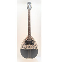 Χειροποίητο μπουζούκι 8-χορδο BU8.ADZ.WP.BLK |  Μπουζούκια 8-χορδα στο Pegasus Music Store