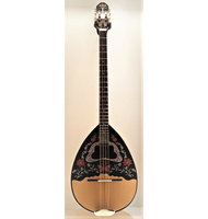 Χειροποίητο 8-χορδο Μπουζούκι Eco Red Flower |  Μπουζούκια 8-χορδα στο Pegasus Music Store