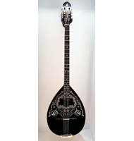 Χειροποίητο 8-χορδο Μπουζούκι Advanced Μαύρη Λύρα |  Μπουζούκια 8-χορδα στο Pegasus Music Store