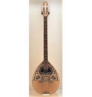 Χειροποίητο 8-χορδο Μπουζούκι White Harp |  Μπουζούκια 8-χορδα στο Pegasus Music Store