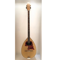 Χειροποίητο 6-χορδο Μπουζούκι Advanced Red and Black Daisy |  Μπουζούκια 6-χορδα στο Pegasus Music Store