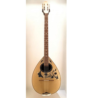 Χειροποίητο 8-χορδο Μπουζούκι Advanced P. White Buttefly |  Μπουζούκια 8-χορδα στο Pegasus Music Store