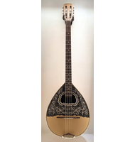 Χειροποίητο 8-χορδο Μπουζούκι Advanced Vines Black |  Μπουζούκια 8-χορδα στο Pegasus Music Store