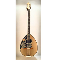 Greek Handmade Left Handed 8-string Bouzouki Advanced White Pegasus B. |  Bouzouki 8-strings στο Pegasus Music Store