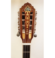 Handmade 8-strings Bouzouki with Abalone - Custom Professional |  Bouzouki 8-strings στο Pegasus Music Store