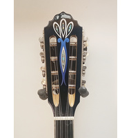 Χειροποίητο 8-χορδο Μπουζούκι με Abalone ''Παγώνι'' - Custom Professional |  Μπουζούκια 8-χορδα στο Pegasus Music Store