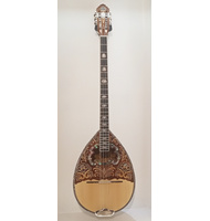 Handmade 8-strings Bouzouki with Abalone - Custom Professional |  Bouzouki 8-strings στο Pegasus Music Store
