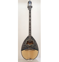 Χειροποίητο 8-χορδο Μπουζούκι με Abalone ''Παγώνι'' - Custom Professional |  Μπουζούκια 8-χορδα στο Pegasus Music Store