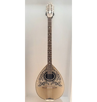 Χειροποίητο 8-χορδο Μπουζούκι Advanced Black Vines |  Μπουζούκια 8-χορδα στο Pegasus Music Store