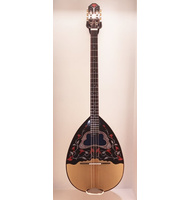 Greek Handmade 8-string Bouzouki Eco Red Flower 2 |  Bouzouki 8-strings στο Pegasus Music Store
