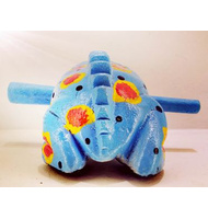 Χρωματιστή ξύλινη ξύστρα βάτραχος 12cm. |  Kρουστά Χειρός στο Pegasus Music Store