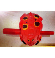 Χρωματιστή ξύλινη ξύστρα βάτραχος 12cm. |  Kρουστά Χειρός στο Pegasus Music Store