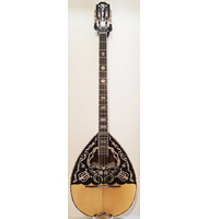 Χειροποίητο 8-χορδο Μπουζούκι Black Pearl Harp - Professional |  Μπουζούκια 8-χορδα στο Pegasus Music Store