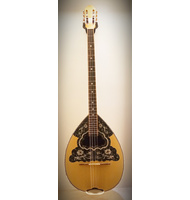 Χειροποίητο 8-χορδο Μπουζούκι με σχέδιο λουλούδια |  Μπουζούκια 8-χορδα στο Pegasus Music Store