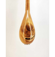 Μπαγλαμάς Χειροποίητος με καπάκι από έλατο και abalone σχέδιο ελιάς |  Μπαγλαμάδες στο Pegasus Music Store