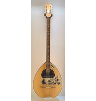 Μπουζούκι 8-χορδο με μαύρη πεταλούδα σχέδιο στα αριστερά |  Μπουζούκια 8-χορδα στο Pegasus Music Store