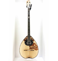 Χειροποίητο 8-χορδο Μπουζούκι Ολοκέντητο με 1/2 φιγούρα με λουλούδια |  Μπουζούκια 8-χορδα στο Pegasus Music Store