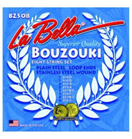 ΣΕΤ ΧΟΡΔΕΣ  8ΧΟΡΔΟY ΜΠΟΥΖΟΥΚΙΟΥ LA BELLA BZ-508 |  Χορδές για Μπουζούκι στο Pegasus Music Store