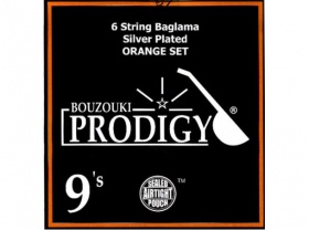 Χορδές για Μπαγλαμά Prodigy 9's ORANGE Set |  Χορδές για Μπαγλαμά στο Pegasus Music Store