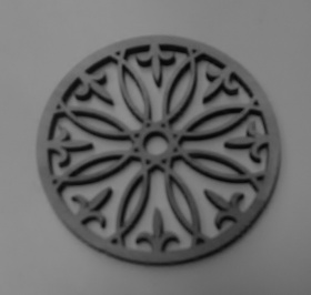 Ροζέτα ξύλινη 5cm. |  Figures for musical instrument  στο Pegasus Music Store