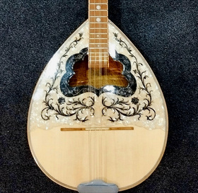 Χειροποίητο 8-χορδο Μπουζούκι Advanced small flowers |  Μπουζούκια 8-χορδα στο Pegasus Music Store