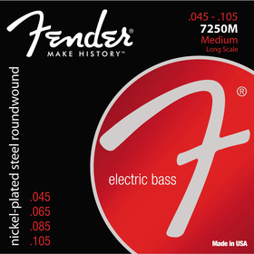 Χορδές μπάσου Fender 7250M 045-105 |  Χορδές Μπάσου στο Pegasus Music Store