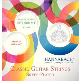 STRINGS FOR CLASSICAL GUITAR  HANNABACH  SILVER PLATED MT600 |  Classical guitar strings στο Pegasus Music Store