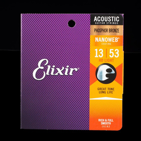 Elixir Strings Phosphor Bronze Acoustic Guitar 13-53. |  Χορδές Ακουστικής Κιθάρας στο Pegasus Music Store