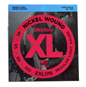 Χορδές μπάσου D'addario EXL170 045-100 |  Χορδές Μπάσου στο Pegasus Music Store