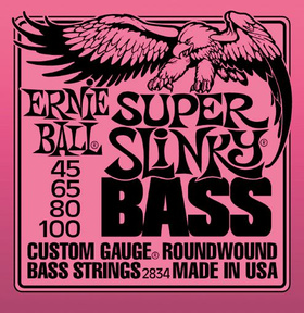 Ernie Ball χορδές μπάσου 2834 SuperSlinky 045-100 |  Bass strings στο Pegasus Music Store