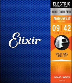 Elixir Nanoweb 09-42. |  Electric Guitar Strings στο Pegasus Music Store