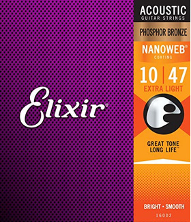 Elixir Strings Phosphor Bronze Acoustic Guitar 10-47. |  Χορδές Ακουστικής Κιθάρας στο Pegasus Music Store