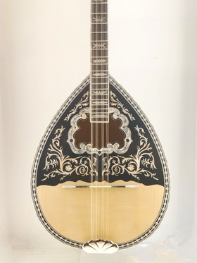 Χειροποίητο 8-χορδο Μπουζούκι 30 δούγες μαύρης καρυδιάς PRO 1 |  Μπουζούκια 8-χορδα στο Pegasus Music Store