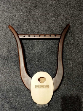 Απολλωνία Λύρα 7χορδη με Εβένινα κλειδιά |  Αρχαία Ελληνικά Όργανα στο Pegasus Music Store