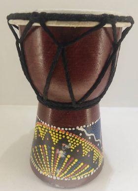 Wooden Djembe 8,5'' - καφέ |  Djembes στο Pegasus Music Store