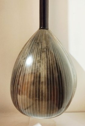 Χειροποίητο 8-χορδο Μπουζούκι 30 δούγες μαύρης καρυδιάς PRO 1 |  Μπουζούκια 8-χορδα στο Pegasus Music Store