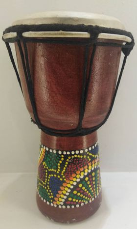 Wooden Djembe 10'' - καφέ |  Djembes στο Pegasus Music Store