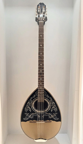 Greek Handmade 8-string Bouzouki Advanced White Vines |  Bouzouki 8-strings στο Pegasus Music Store