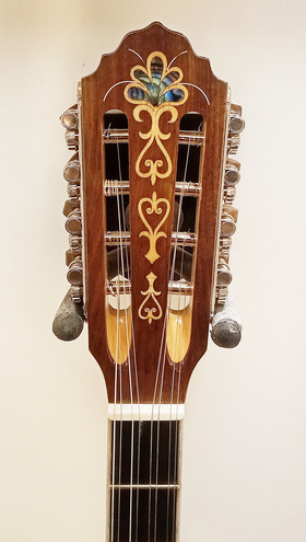 Handmade 8-strings Bouzouki with Abalone - Custom Professional |  Bouzouki 8-strings στο Pegasus Music Store