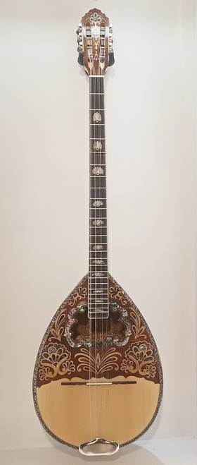 Handmade 8-strings Bouzouki with Abalone - Custom Professional |  Bouzouki 8-strings στο Pegasus Music Store