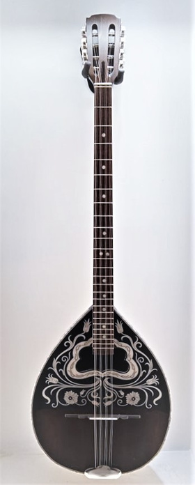 Greek Handmade 8-string Bouzouki (Advanced) BLK |  Bouzouki 8-strings στο Pegasus Music Store