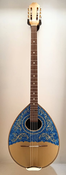 Greek Handmade 8-string Bouzouki Advanced grey perloid Vine Inverted |  Bouzouki 8-strings στο Pegasus Music Store