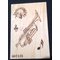 Ξύλινα διακοσμητικά καδράκια χειροποίητα . |  Δώρα Για Μουσικούς στο Pegasus Music Store