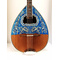 Handmade 8-string bouzouki with a blue figure and cedar top |  Bouzouki 8-strings στο Pegasus Music Store