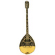 Bouzouki Pegasus with 40 strips body of  Black Walnut |  Bouzouki 8-strings στο Pegasus Music Store